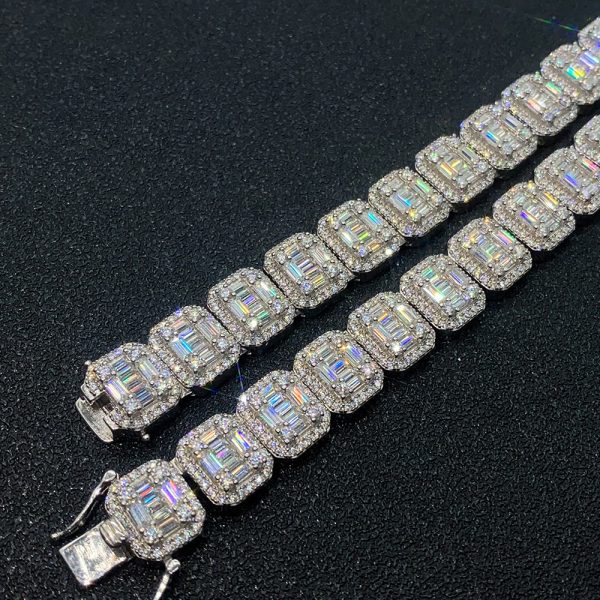 083d8b5a-cb1d-492e-8342-4f4b19c0fca3.jpg S925 Silver Inlay Rectangular Moissanite Cuban Link Chain