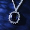 4db11b98-69a8-4132-94a1-f4cfb916e7fc.jpg Women's Fashion Synthetic Sapphire Necklace