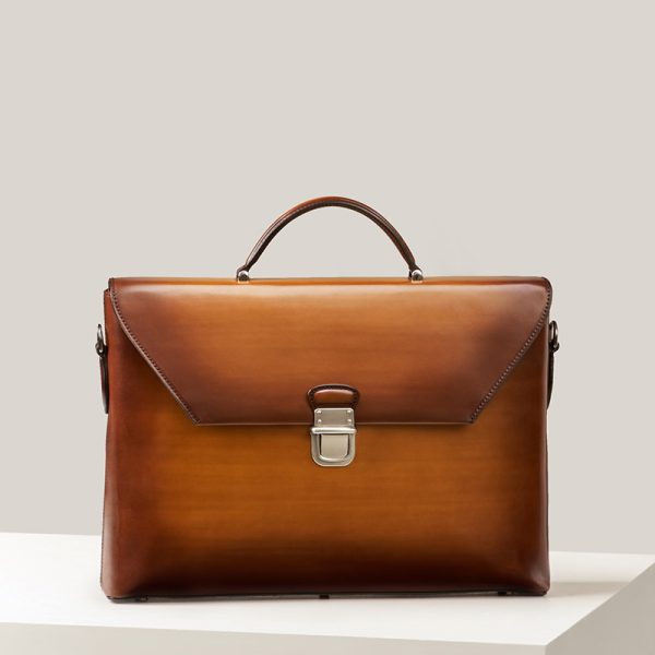 56a1cbb4-54ab-4f8b-821b-d23dab65b532.jpg Handmade Vintage Crossbody Flap Business Bag