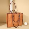 916e06e0-0ce7-430c-bf78-3128a27c30c0.jpg Women's Retro Leather Large Capacity Multi-functional Shoulder Bag