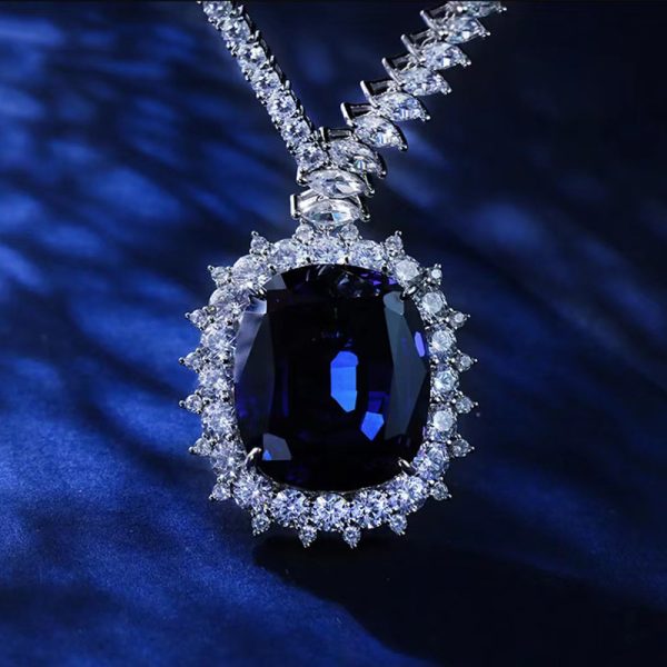 becc0e9d-2411-4f28-905e-23c0a52049bc.jpg Women's Fashion Synthetic Sapphire Necklace