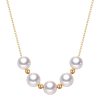 fe37204a-7708-4a9e-813a-d9d236edbee7.jpg Sky Star 18K Gold Pearl Necklace